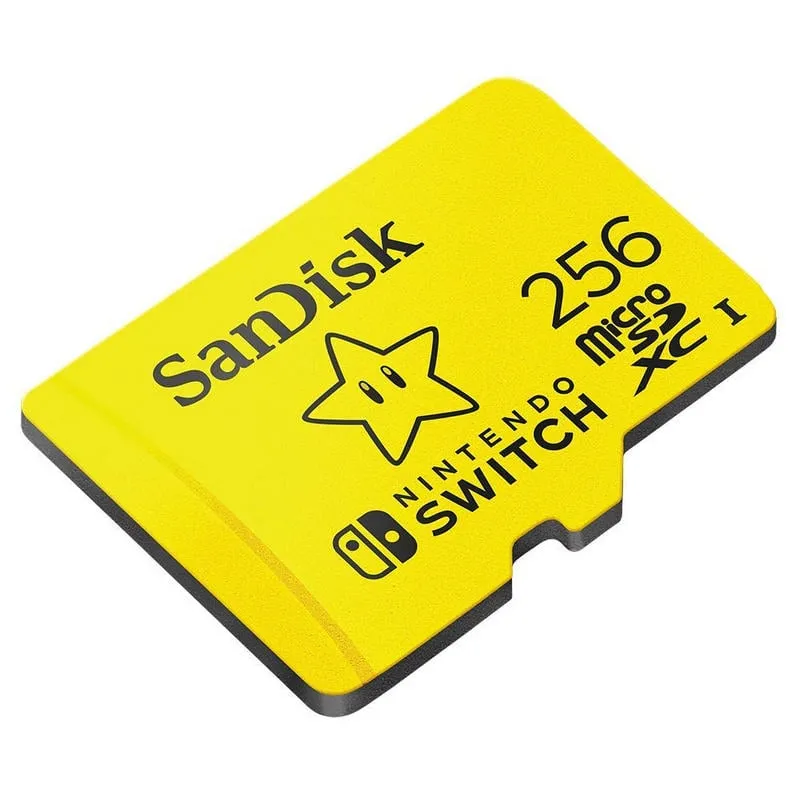 SanDisk MicroSDXC Nintendo Switch da 256 GB