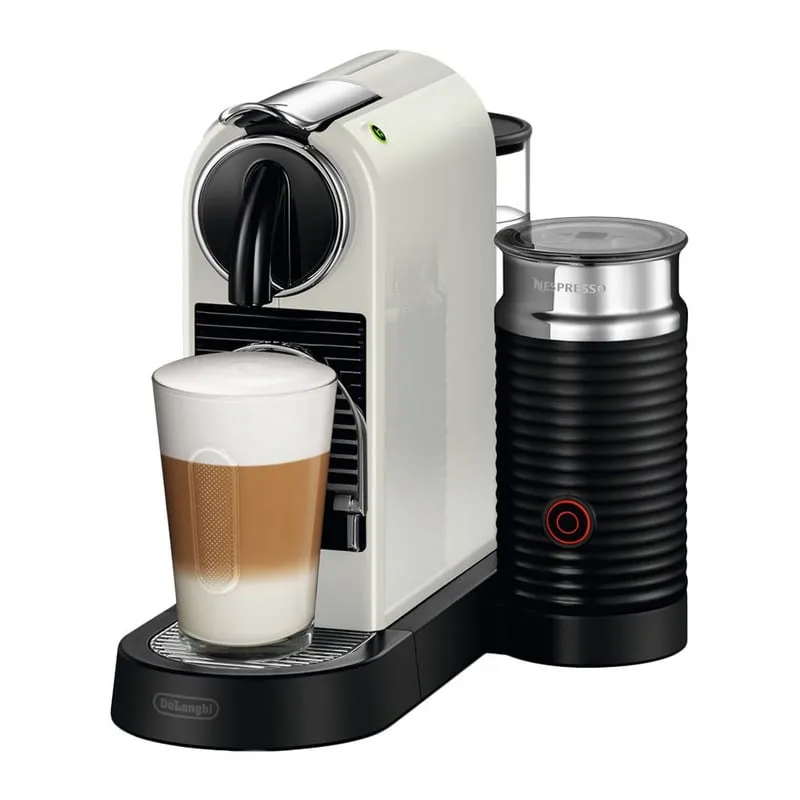 Macchina da caffè Nespresso DeLonghi Citiz EN 267 bianca