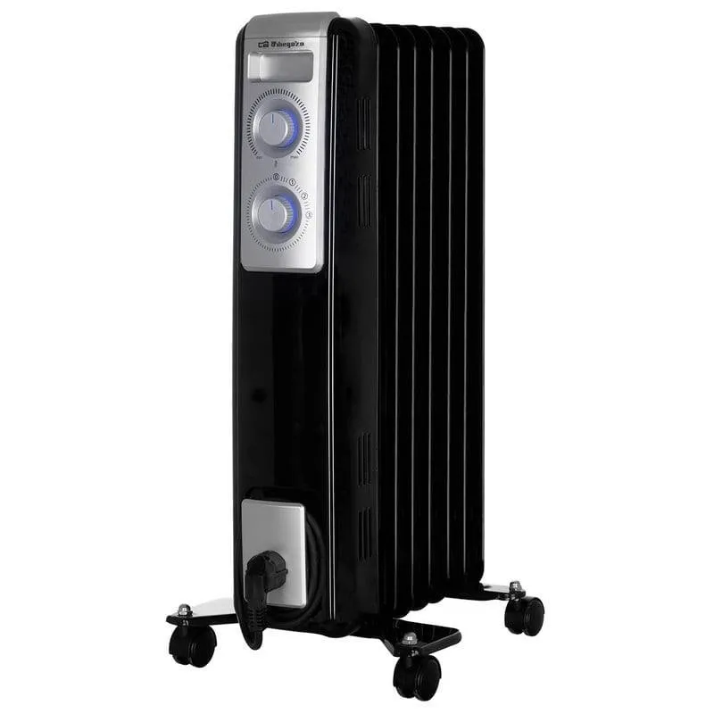 Radiatore a Olio Orbegozo RN 1500 1500W 7 Elementi Nero