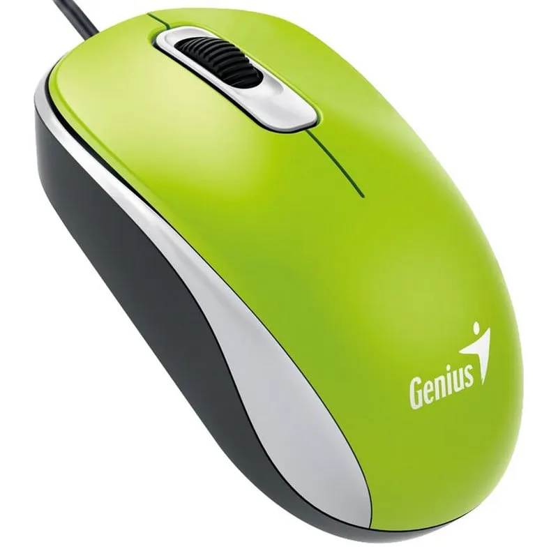 Mouse ottico Genius DX-110 1000 DPI Verde