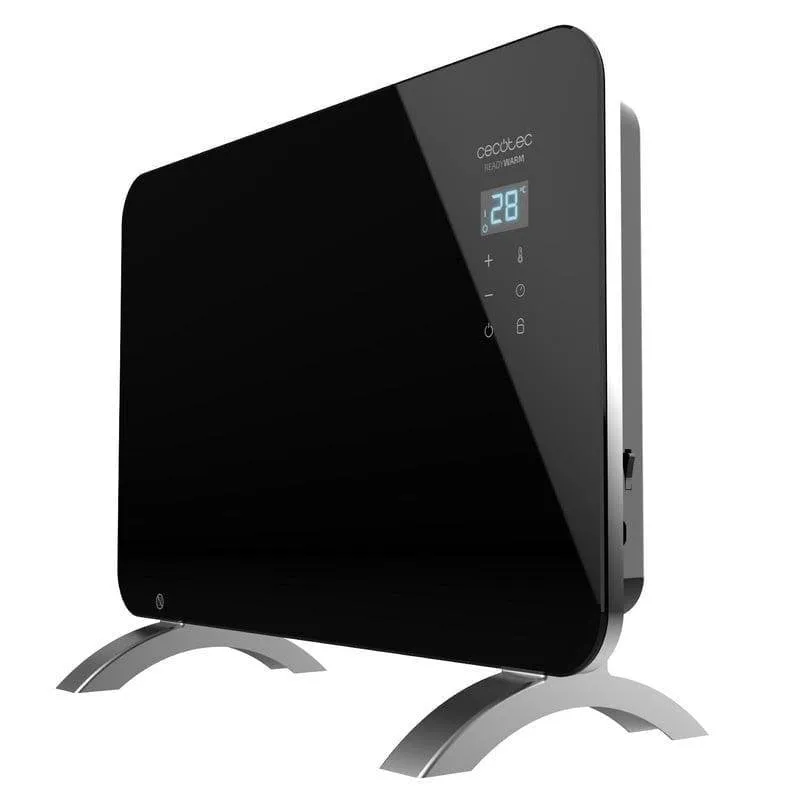 Convettore Elettrico Cecotec Ready Warm 6670 Crystal Connection 1000W Wifi Nero