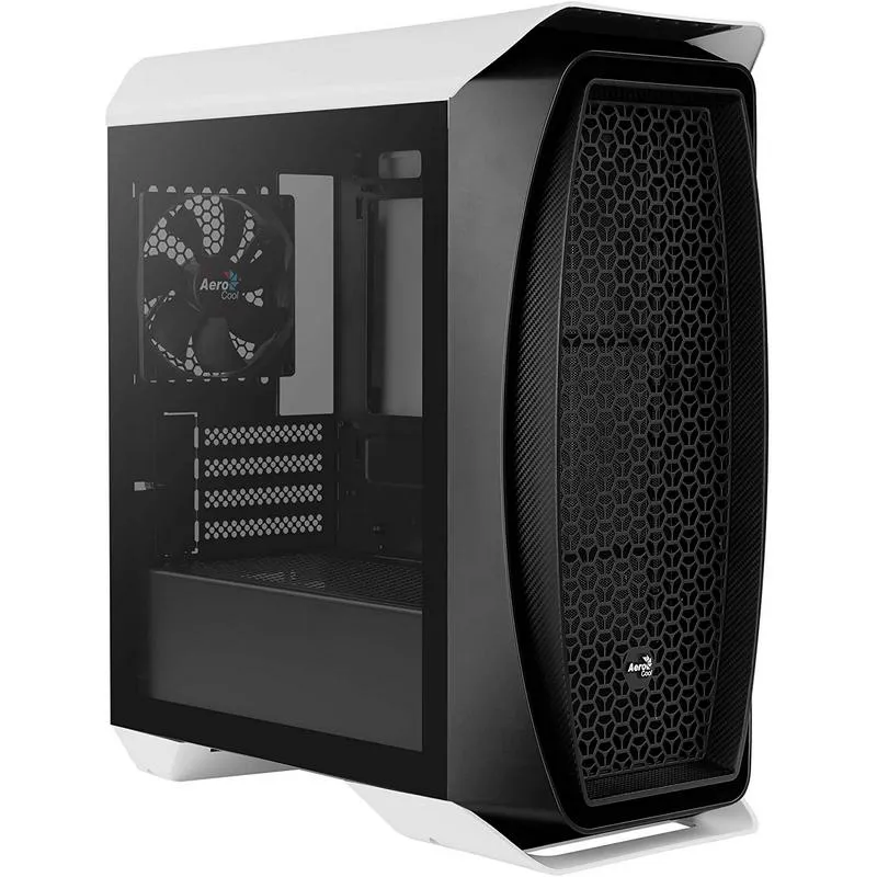Aerocool Aero One Mini Vetro temperato USB 3.1 Bianco