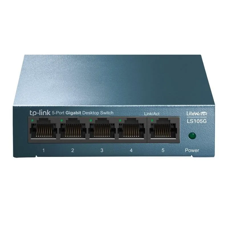 Switch TP-Link LS105G 5 Porte Gigabit Ethernet Montaggio Parete