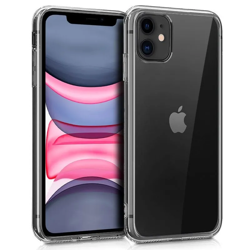 Fantastica custodia in silicone trasparente per iPhone 11