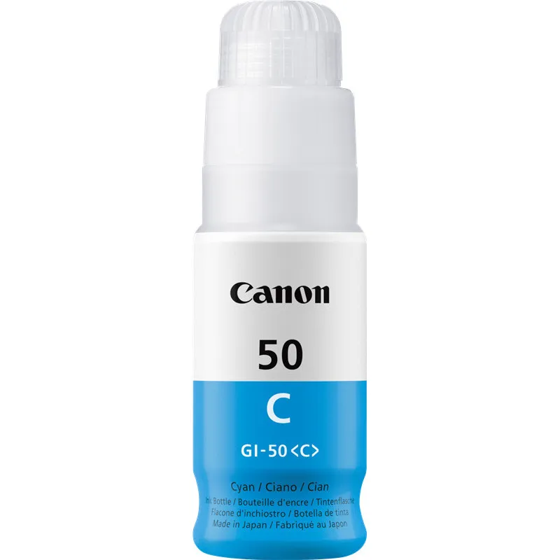 Canon GI-50 C, Resa elevata, Flacone d'inchiostro, Ciano