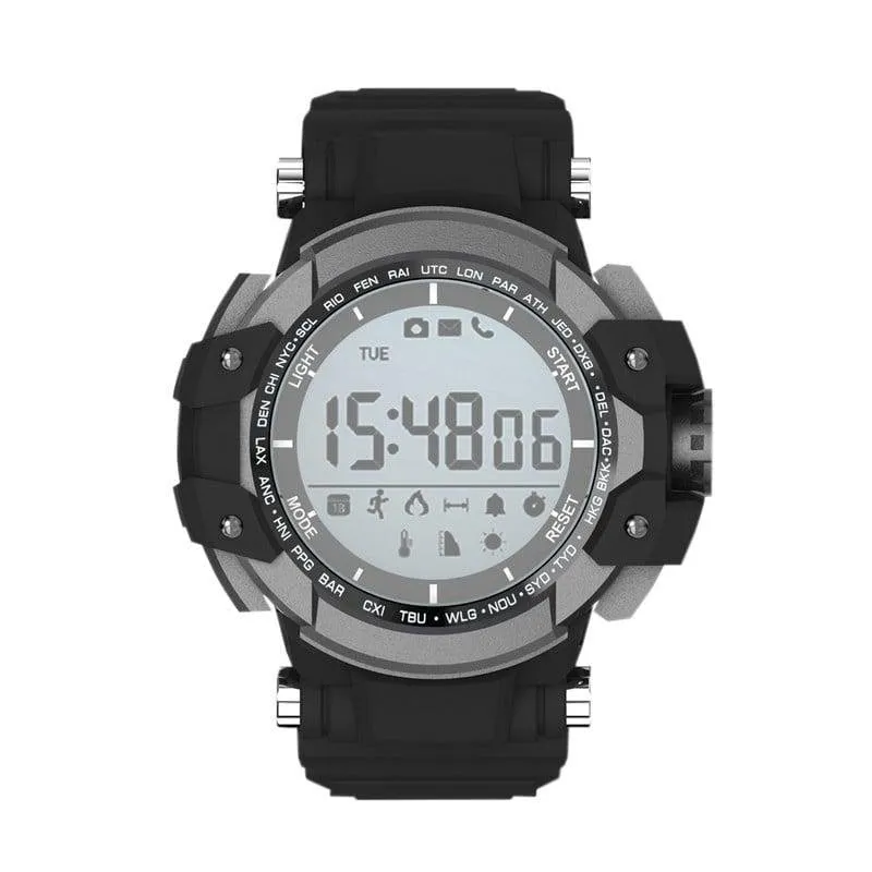 Billow XS15 Bluetooth 1.11" Nero IP68 Resistente all'Acqua Cronometro Allarme Notifiche