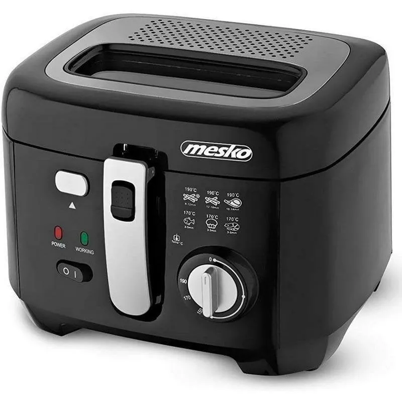 Friggitrice Mesko MS 4908 2,5 L 1800 W con Termostato Regolabile