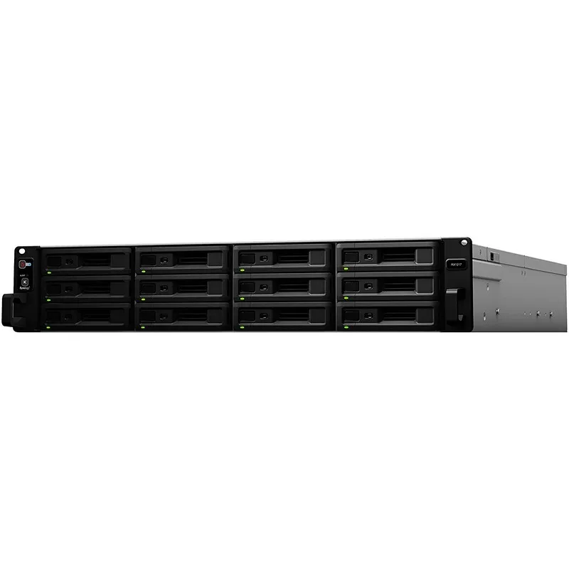 Synology RX1217 array di dischi Armadio (2U) Nero