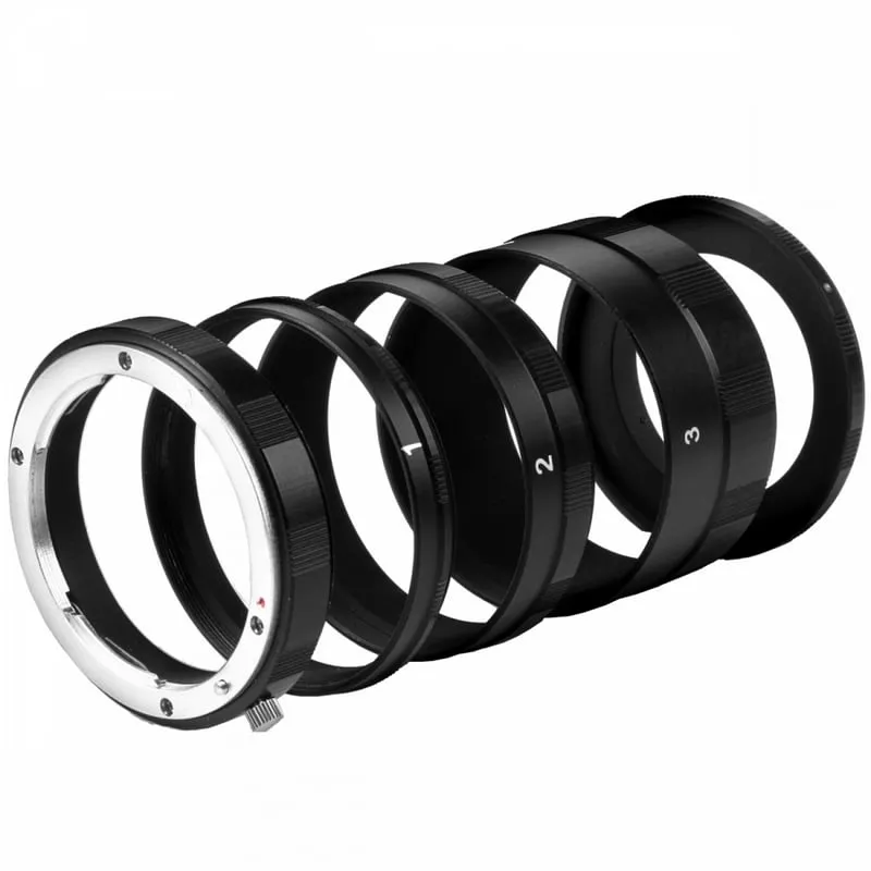 Set di tubi di prolunga per fotografia macro Walimex Pro per Nikon