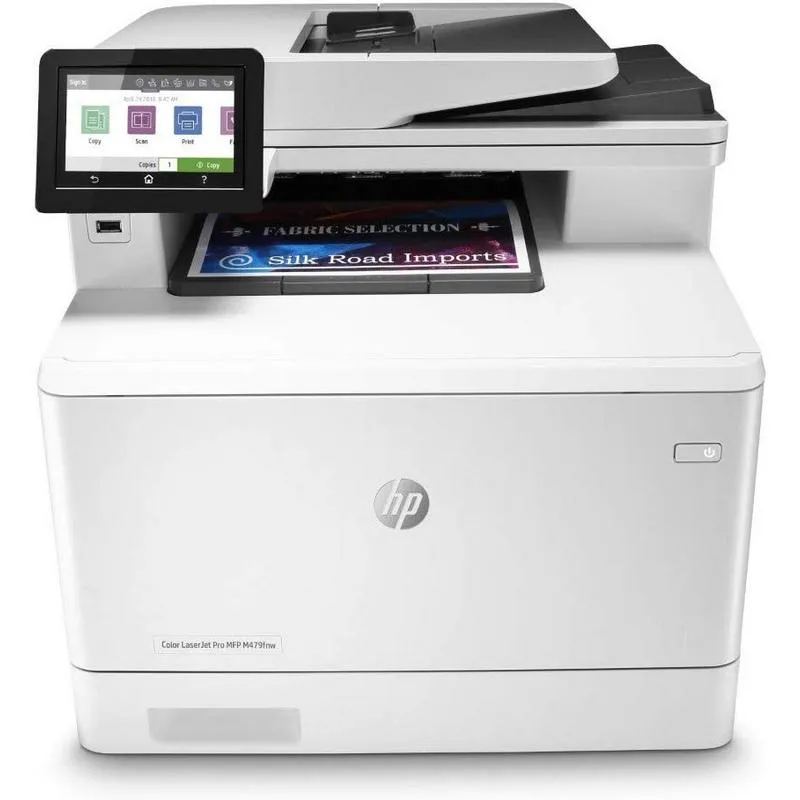 HP Color LaserJet Pro Stampante multifunzione M479fnw, Stampa, copia, scansione, fax, e-mail, Scansione verso e-mail/PDF ADF da 50 fogli piani