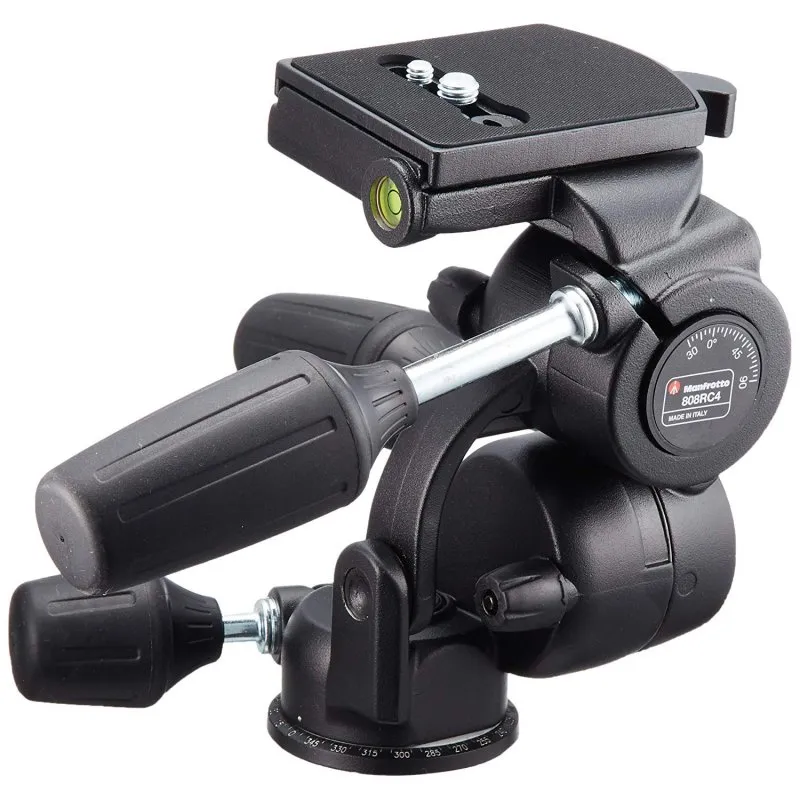 Manfrotto Standard 3-Way Head testa per treppiede Nero Alluminio
