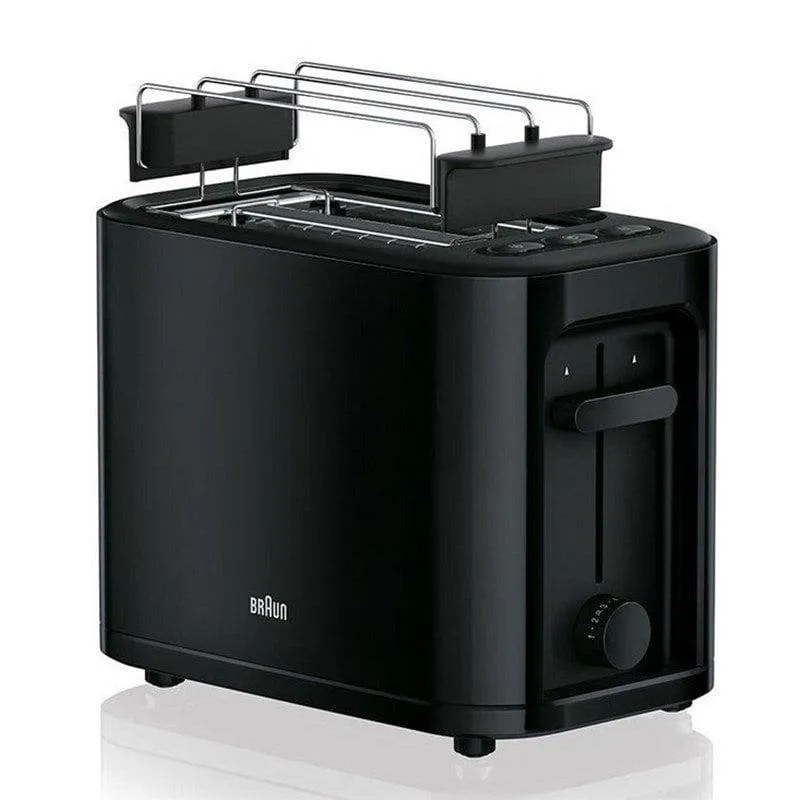 Tostapane Braun PurEase HT 3010 2 fessure 1000 W 7 livelli Nero