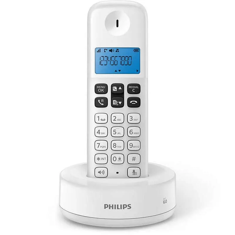 Telefono cordless Philips D1611W/34 Bianco