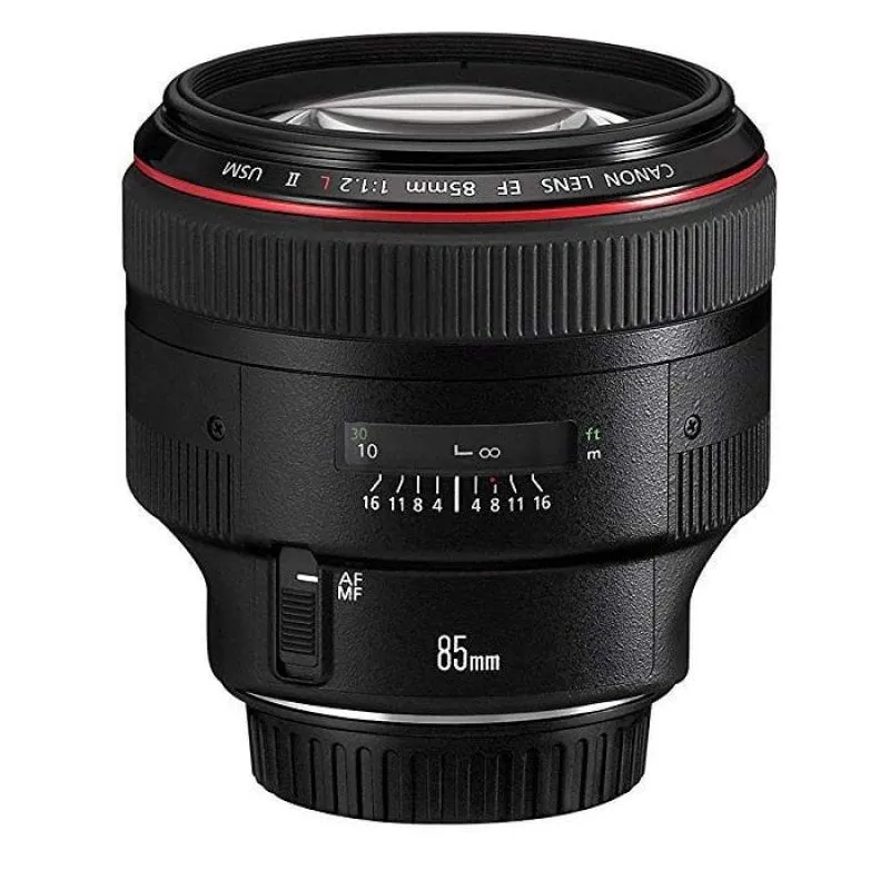 Canon EF 85mm f/1.2 L USM II Lens Teleobiettivo Nero