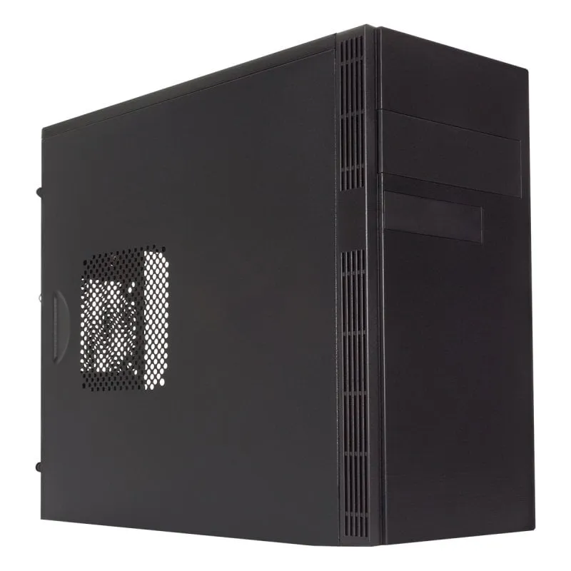 UNYKach Grey Rain Custodia PC Micro ATX EVO USB 3.0 Nero + Alimentatore 500W