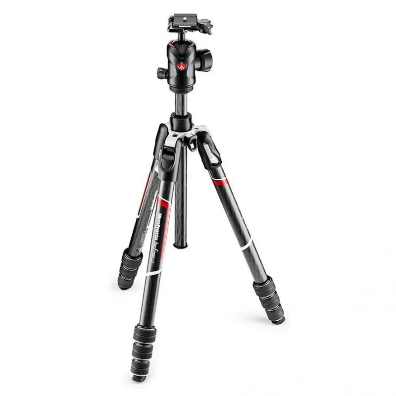 Manfrotto MKBFRTC4GT-BH treppiede Videocamera portatile 3 gamba/gambe Nero, Argento