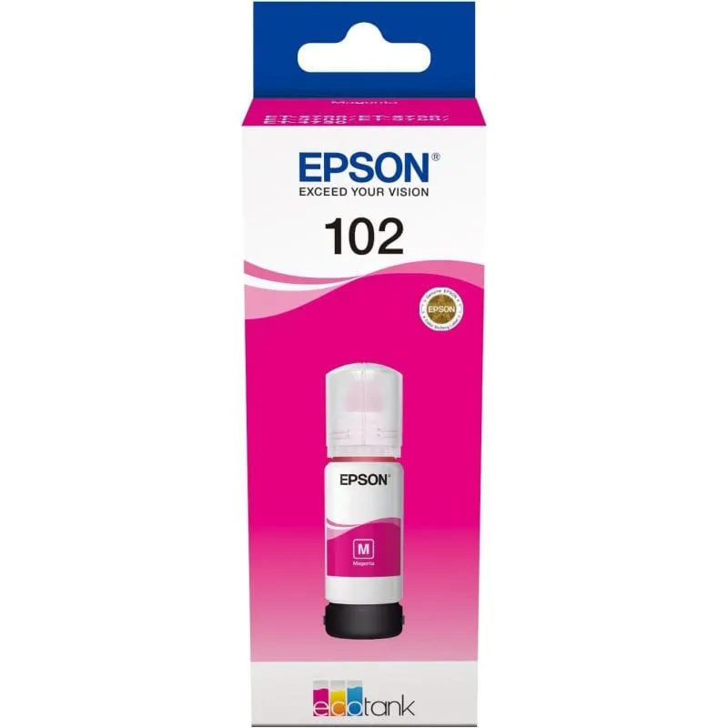 Epson 102 EcoTank Magenta ink bottle