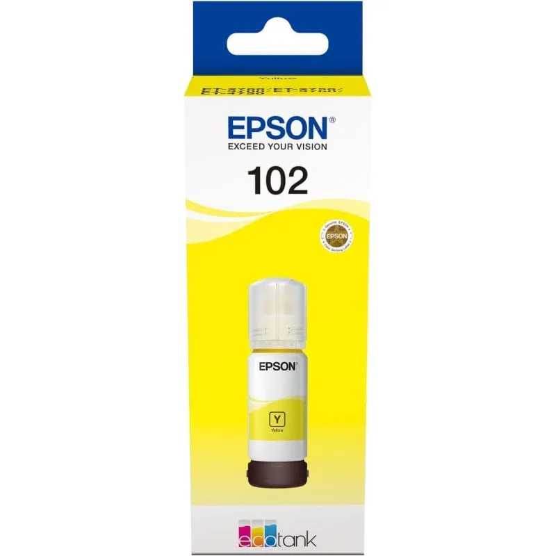 Epson 102 EcoTank Yellow ink bottle