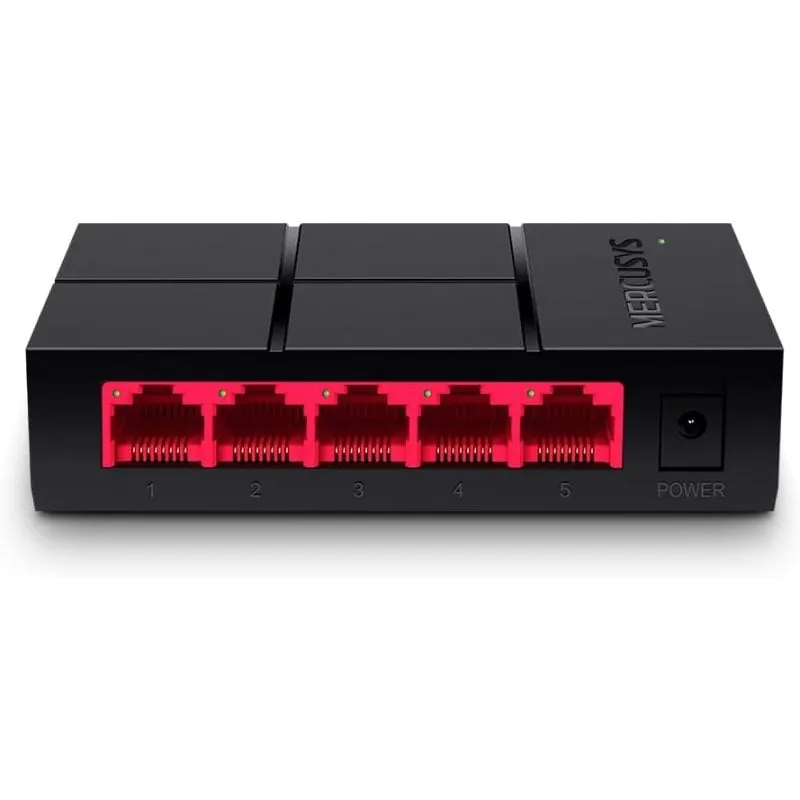 Switch Mercusys MS105G 5 porte Gigabit 10/100/1000 Mbps