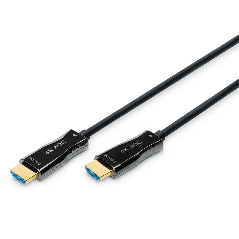 Digitus Cavo in fibra ottica ibrido HDMI® AOC, UHD 4K, 30 m