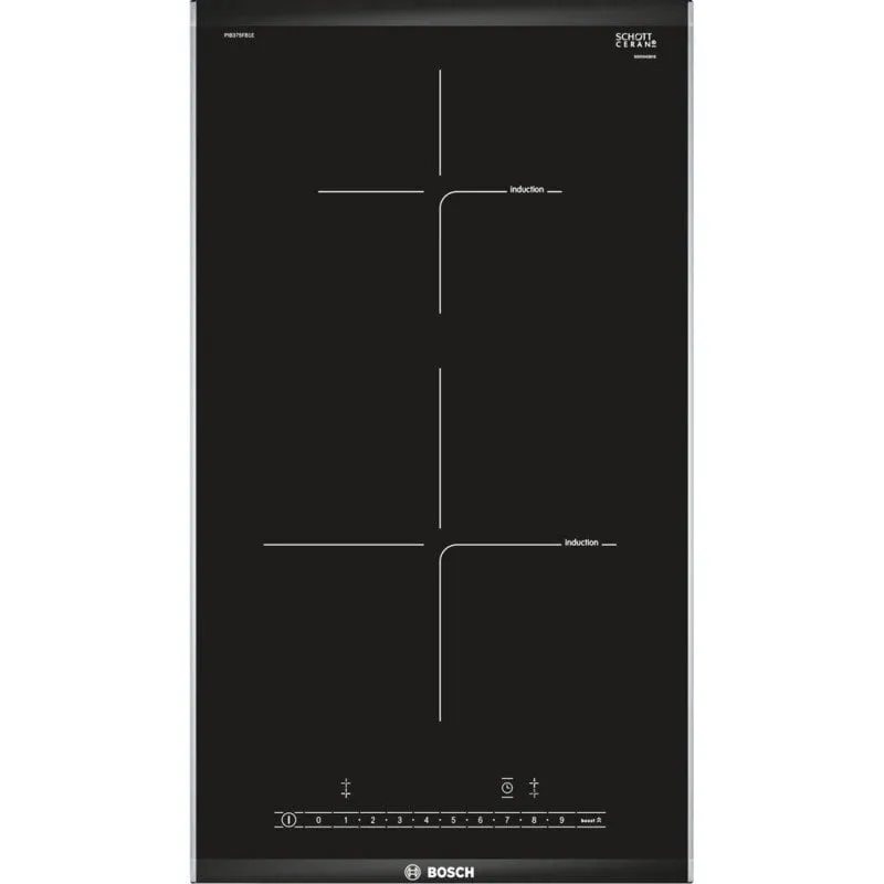 Bosch PIB375FB1E Piano cottura a induzione modulare 2 zone 30 cm Nero