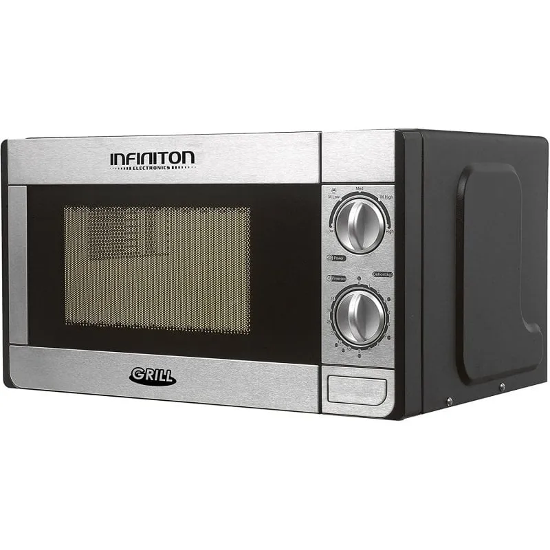 Infiniton MW-1115 Microonde con Grill 20L 700W Inox