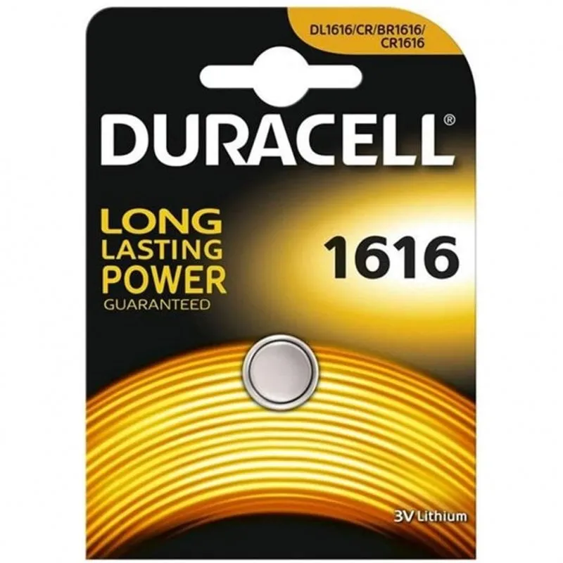 Batteria al litio Duracell CR1616 3V