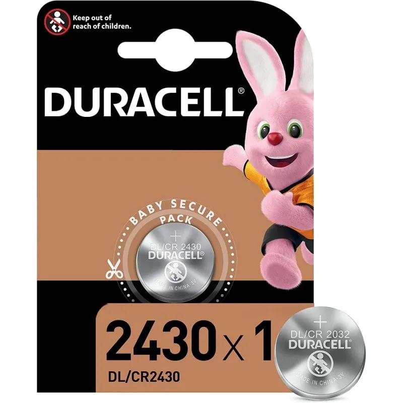 Batteria a bottone al litio Duracell CR2430