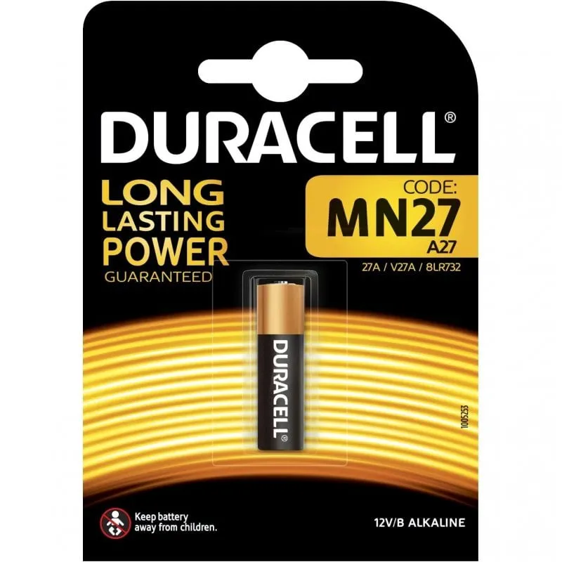 Batteria Duracell MN27 LR27 12V