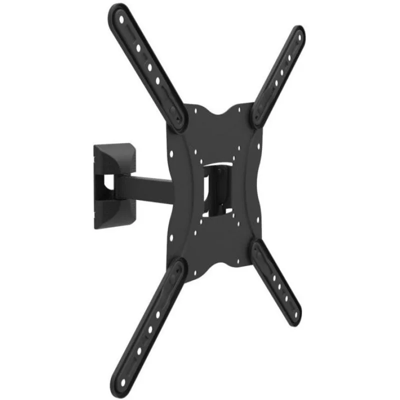 Equipaggia 650406 Staffa per montaggio a parete per TV girevole da 13-55"