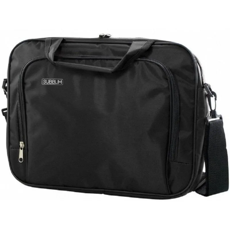 Cartella Subblim Oxford per laptop fino a 14" Nera