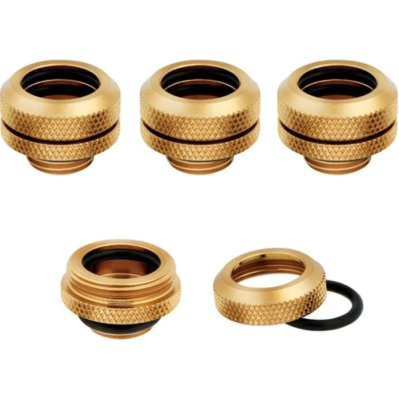 Raffreddamento Liquido Corsair Hydro X Series XF 14 mm Pack 4 Oro