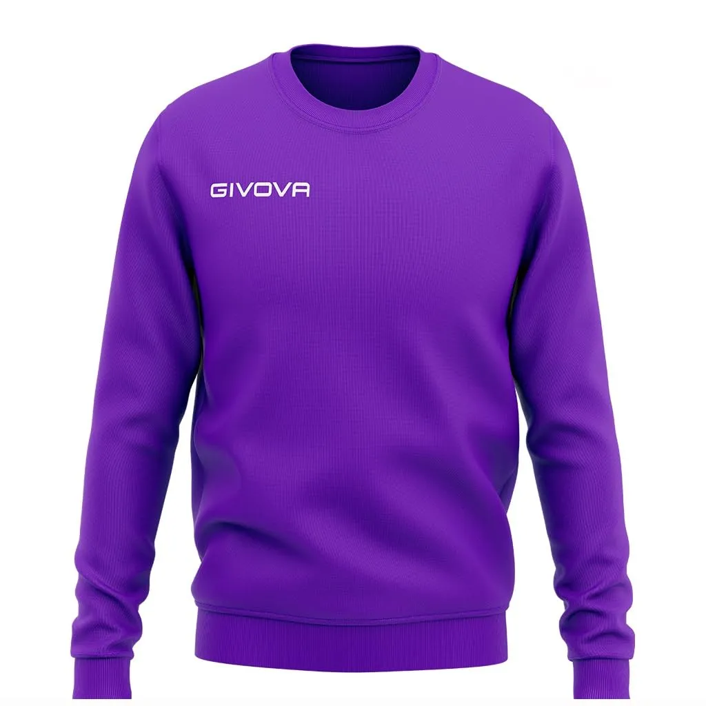 Givova MA019, Maglia girocollo Givova One Unisex – Adulto, Viola, XS