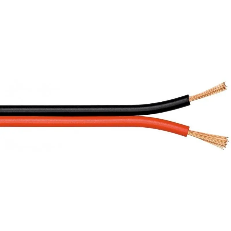 Cavo per altoparlanti Goobay 2x2,5 mm 100 m Rosso/Nero