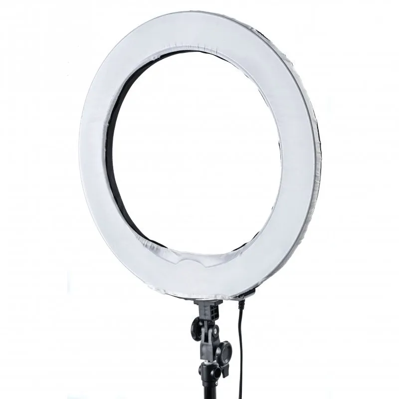 Lampada LED Bresser MM-23 75W 48cm Luce Bianca Neutra