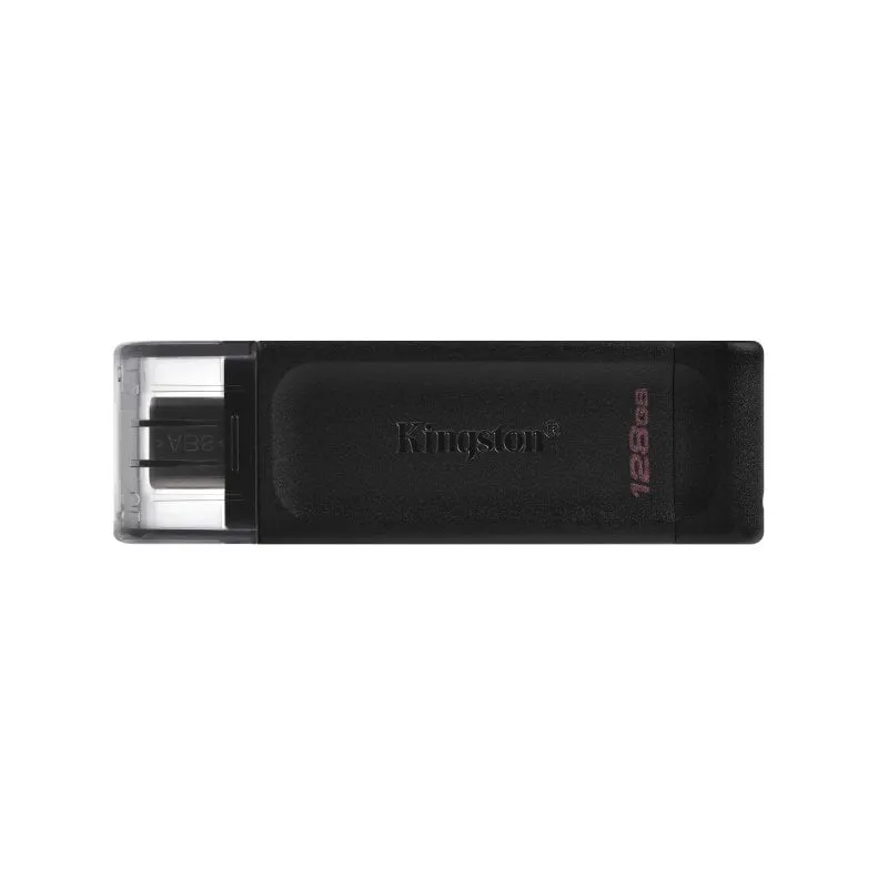 Kingston Technology DataTraveler 70 unità flash USB 128 GB USB tipo-C 3.2 Gen 1 (3.1 Gen 1) Nero