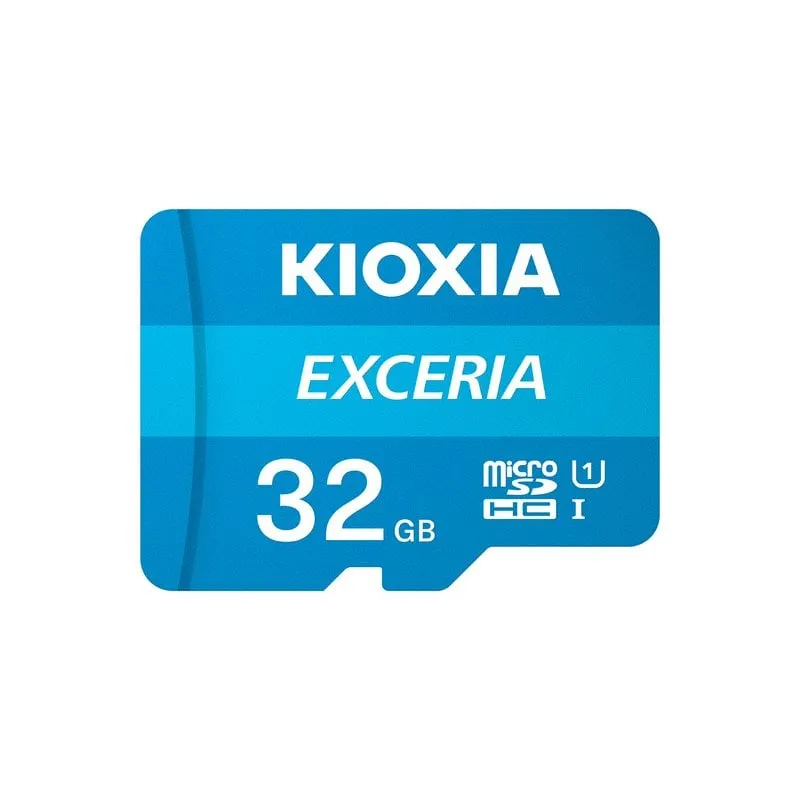 Kioxia Exceria MicroSDHC 32GB UHS-I U1 Classe 10 + Adattatore SD