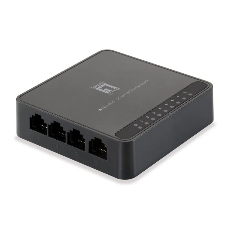 Switch LevelOne FEU-0812 8 porte