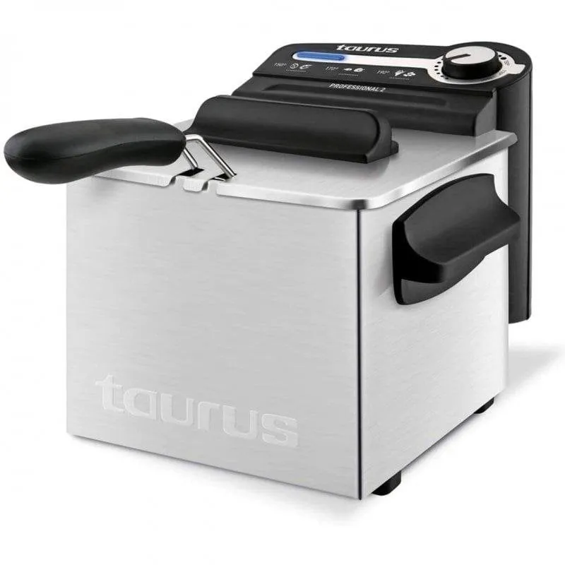 Friggitrice Taurus Professional 2 Plus 2 L 1700 W con Filtraggio dell'Olio