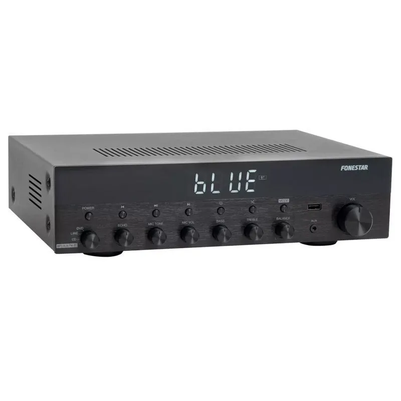 Fonestar AS-3030 Amplificatore stereo Hi-Fi 30+30 W RMS Bluetooth/USB/FM