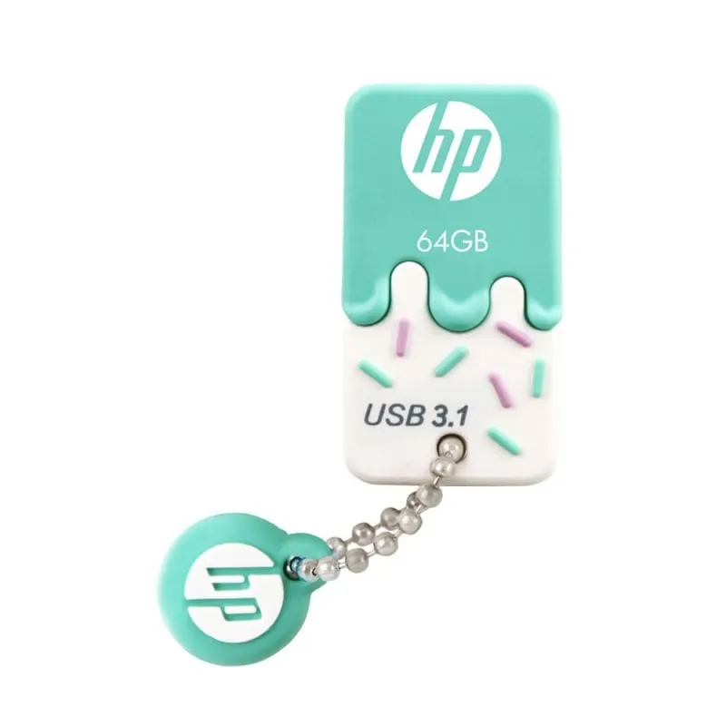 HP X778W 64 GB USB 3.1 Verde/Bianco