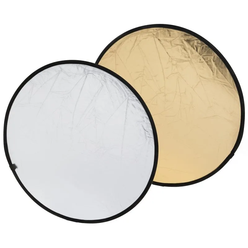 Reflector Bresser BR-TR5 80cm Oro Argento Pieghevole 2 in 1