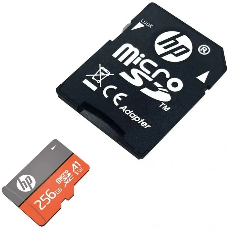 HP HFUD256-1V31A MicroSDXC 256GB Classe 10 UHS-I + adattatore