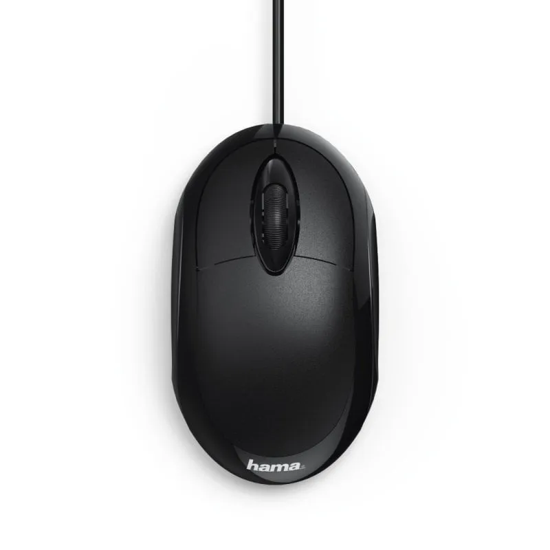Mouse cablato Hama MC-100 1000 DPI Nero