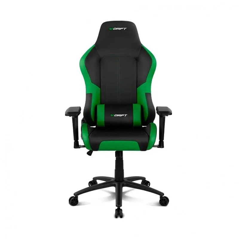 Sedia da gaming Drift DR250 Nera/Verde