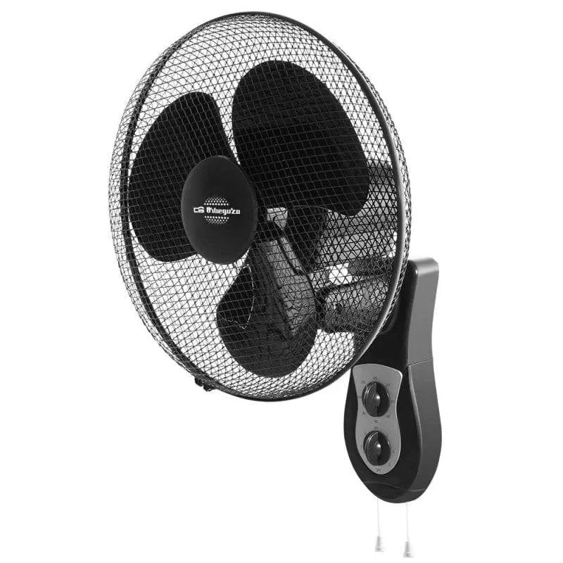 Ventilatore da Parete Orbegozo WF 0141 40W 40cm 3 Velocità Silenzioso Timer