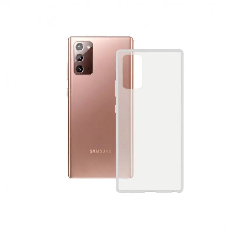 Custodia in TPU trasparente Ksix Flex per Galaxy Note 20