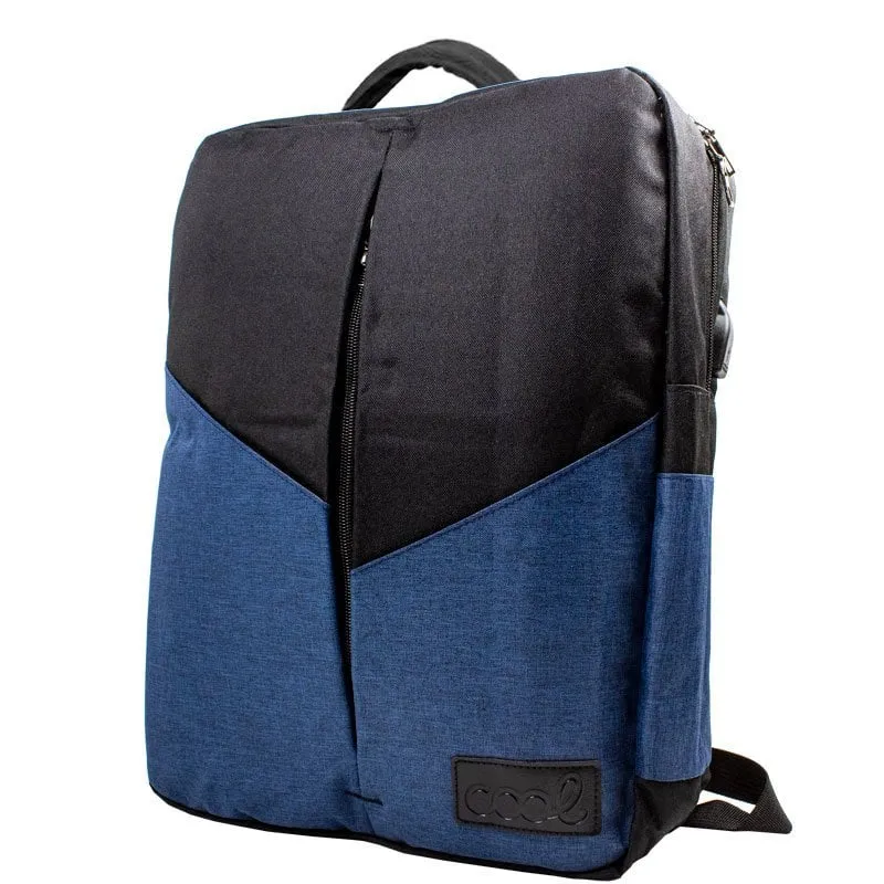 Fantastico zaino per laptop Portland da 15"-16" Nero/Blu