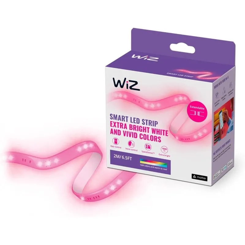 WiZ Striscia LED (LightStrip) Dimmerabile 2m 1600lm