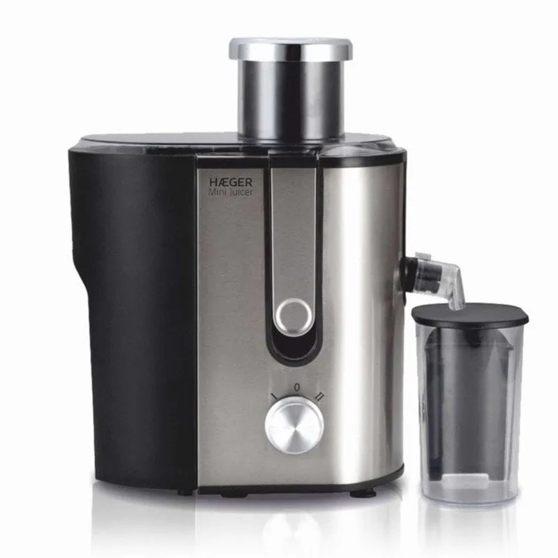 Frullatore Haeger Mini Juicer 600 W in acciaio inossidabile